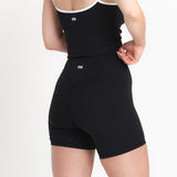 Lux Biker Shorts - Charcoal