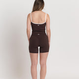 Lux Biker Shorts - Espresso