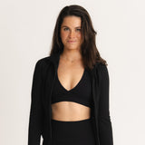 Sculpt Zip Jacket - Charcoal
