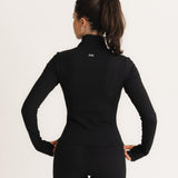 Sculpt Zip Jacket - Charcoal