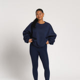 Oversized Crewneck - Navy