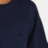 Oversized Crewneck - Navy