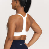Lux Crossover Sports Bra - Blanc