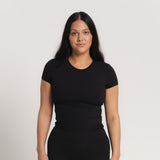 Seamless T-shirt - Black