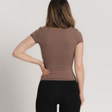 Seamless T-shirt - Nougat
