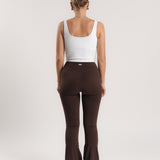 Lux Flare Pants - Espresso