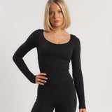 Lux Built-In Long Sleeve - Charcoal