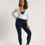 Lux Leggings - Navy