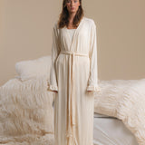 Frill Robe - Butter Cream