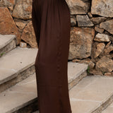 Paloma Flow Pants - Rich Brown