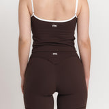 Lux Biker Shorts - Espresso