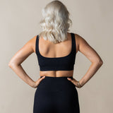Soft Sports Bra - Black