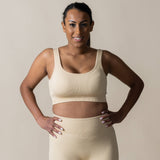 Soft Sports Bra - Cream
