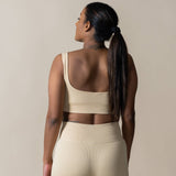 Soft Sports Bra - Cream