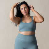 Soft Sports Bra - Sky