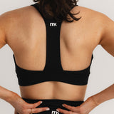 Lux Crossover Sports Bra - Charcoal