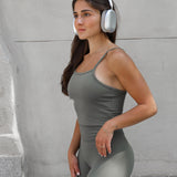 Sweat Tank Top - Olive
