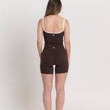 Lux Biker Shorts - Espresso