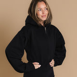 Flow Full Zip Hoodie - Black