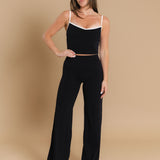 Flow Straight Pants - Charcoal