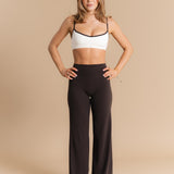 Flow Straight Pants - Dark Cacao