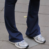 Lux Flare Pants - Navy