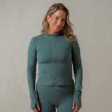 Zipper Jacket - Teal