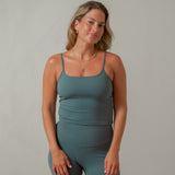 <tc>Lux Tank Top - Teal</tc>