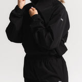 Cropped Pace Pullover - Charcoal