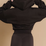 Flow Full Zip Hoodie - Dark Cacao