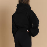 Flow Full Zip Hoodie - Black