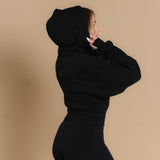 Flow Full Zip Hoodie - Black