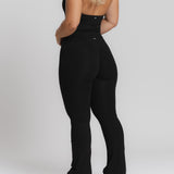 Shape Flare Pants - Black