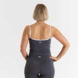 Lux Flare Pants - Slate Grey