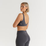 Lux Crossover V-back - Slate Grey