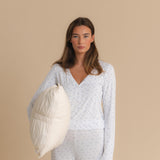 Pyjamas Long Sleeve - Blue Meadow