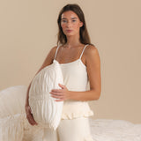 Pyjamas Frill Tank - Butter Cream