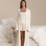 Frill Robe - Butter Cream