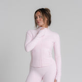 Sculpt Zip Jacket - Baby Pink