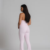 Shape Flare Pants - Baby Pink