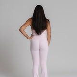 Shape Flare Pants - Baby Pink