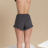 Pyjamas Frill Shorts - Grey