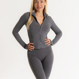 Sculpt Zip Jacket - Antracite